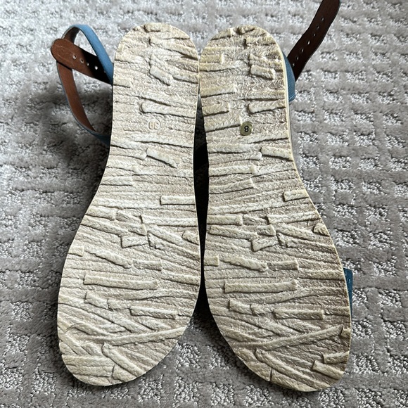 Miz Mooz Blue Ankle Strap Sandals - Picture 5 of 5